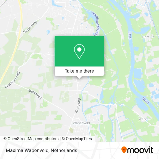 Maxima Wapenveld map