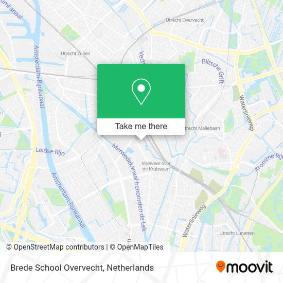 Brede School Overvecht map