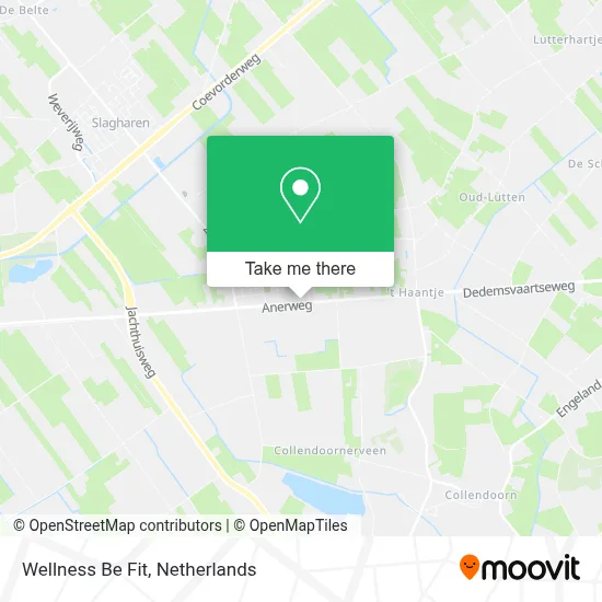 Wellness Be Fit map