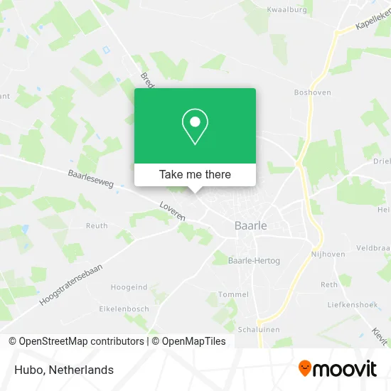 Hubo map