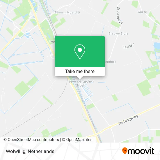 Wolwillig map