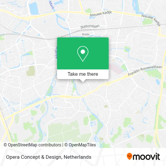 Opera Concept & Design map