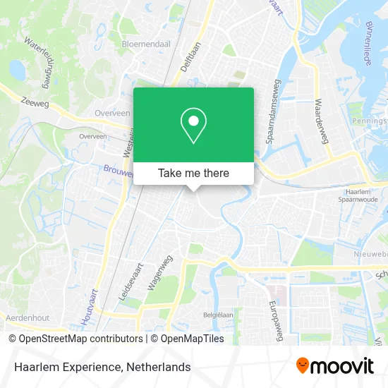 Haarlem Experience map
