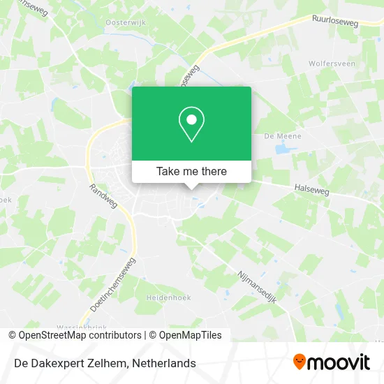De Dakexpert Zelhem map