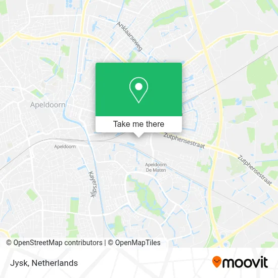 Jysk map