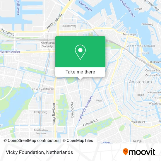 Vicky Foundation map