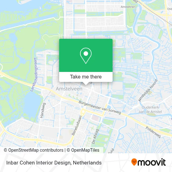 Inbar Cohen Interior Design map