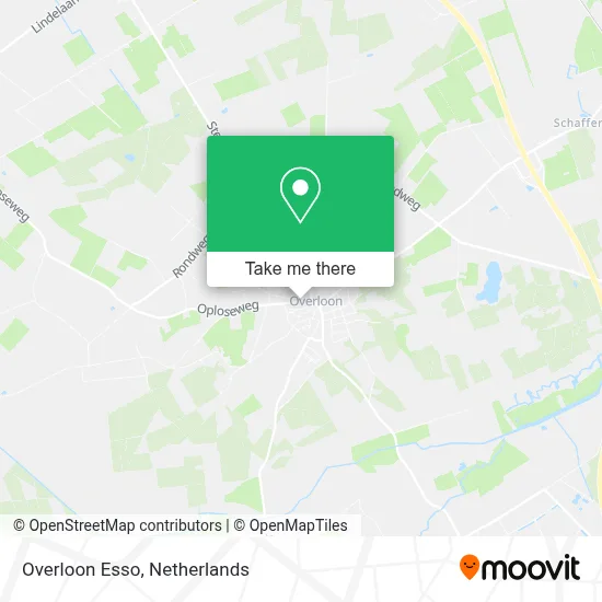 Overloon Esso map