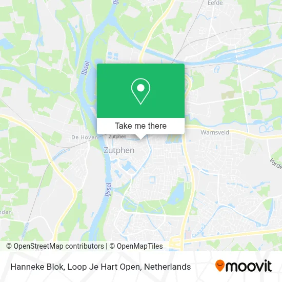 Hanneke Blok, Loop Je Hart Open map