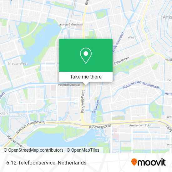6.12 Telefoonservice map