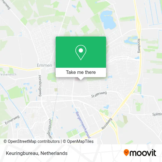 Keuringbureau map