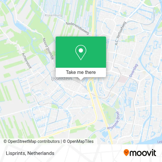 Lisprints map
