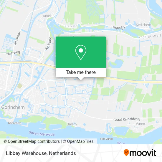 Libbey Warehouse map