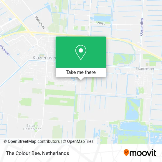The Colour Bee map