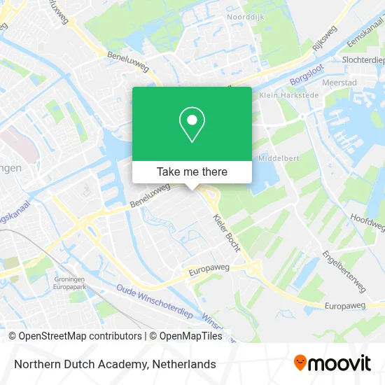 Northern Dutch Academy map