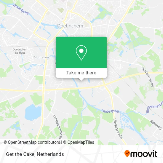 Get the Cake map