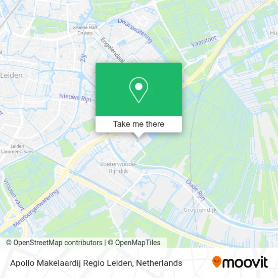 Apollo Makelaardij Regio Leiden map