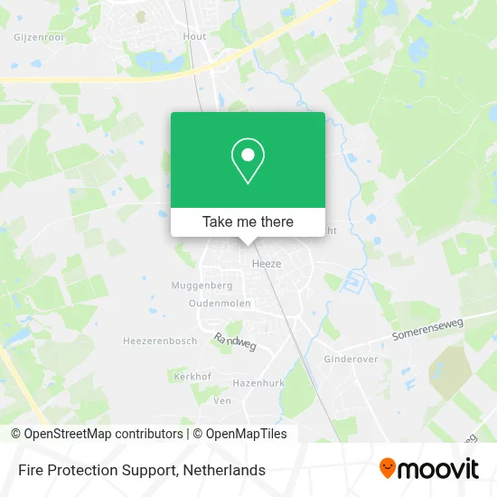 Fire Protection Support map