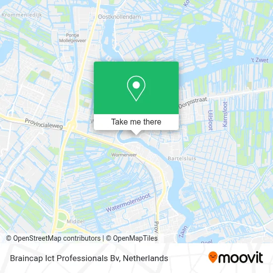 Braincap Ict Professionals Bv Karte