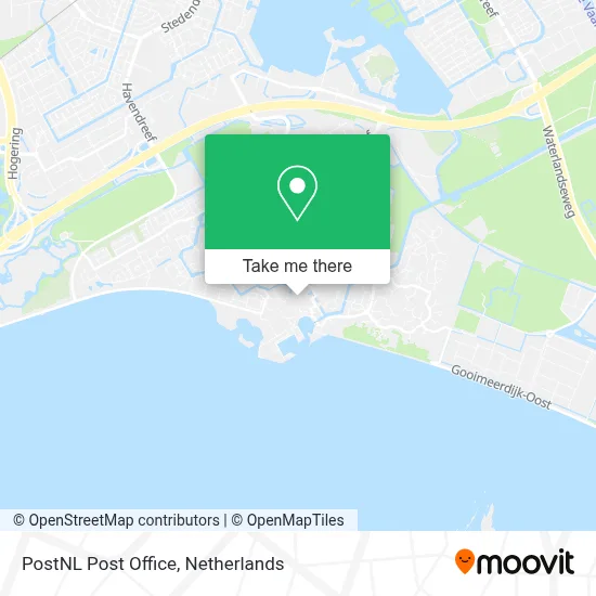 Postnl Postkantoor map