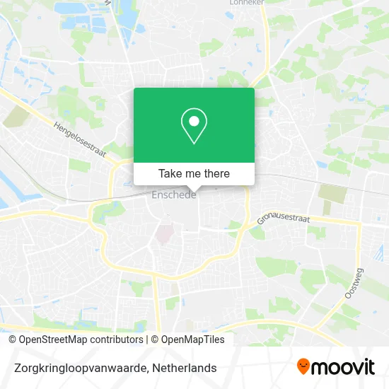 Zorgkringloopvanwaarde Karte