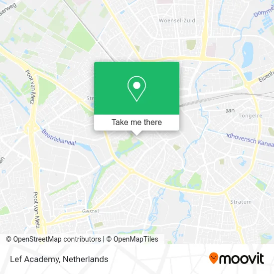 Lef Academy map
