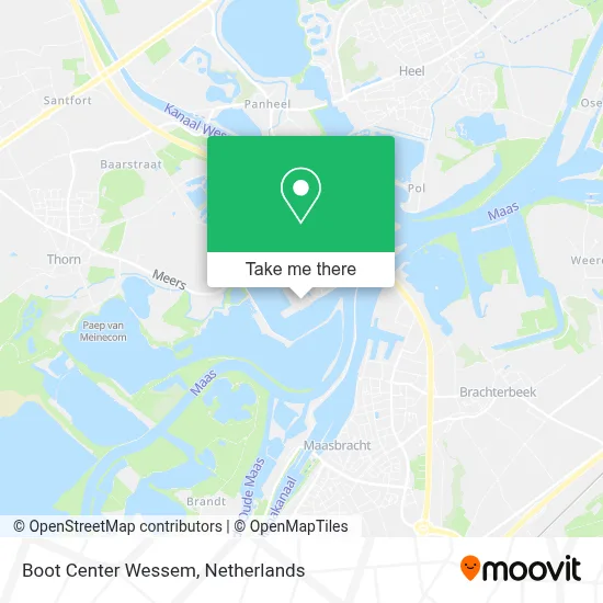 Boot Center Wessem Karte