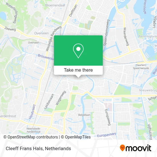 Cleeff Frans Hals map