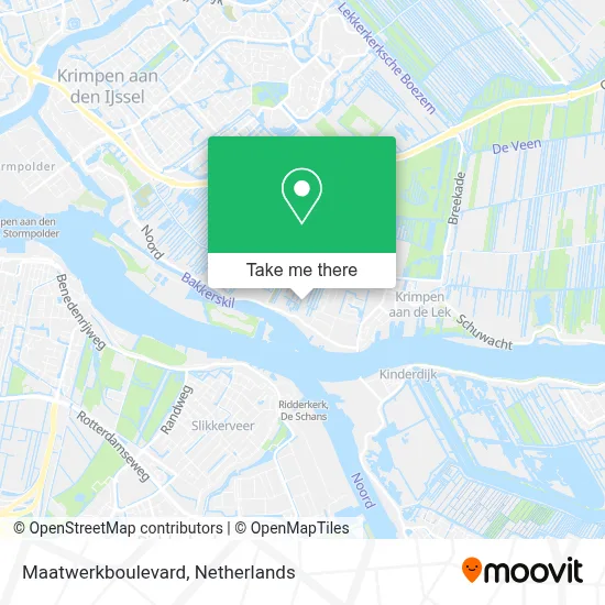 Maatwerkboulevard map