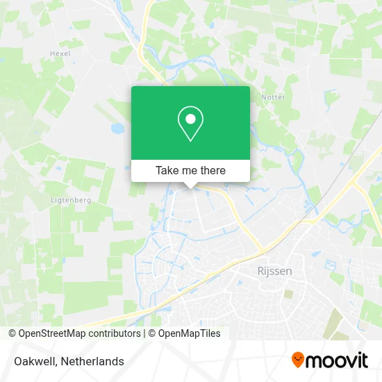 Oakwell map