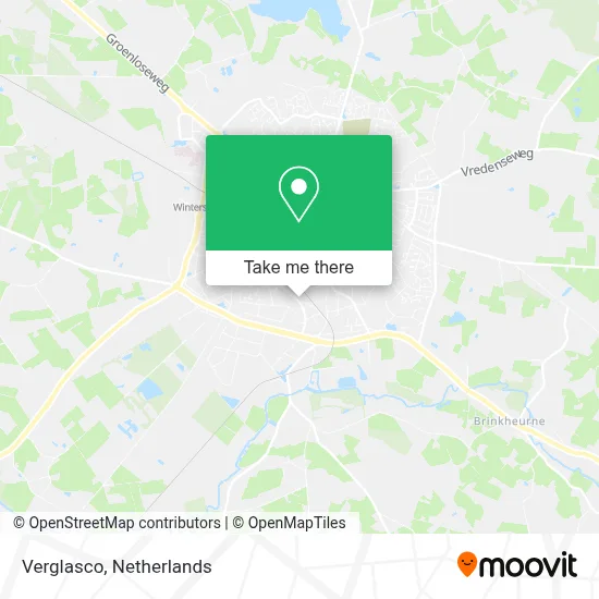 Verglasco map