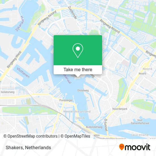 Shakers map