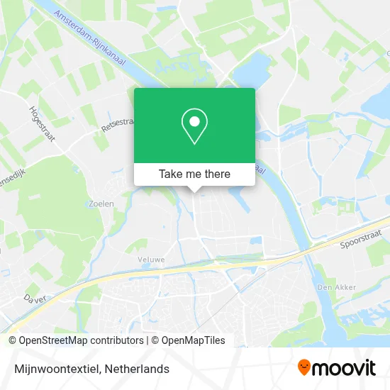 Mijnwoontextiel map