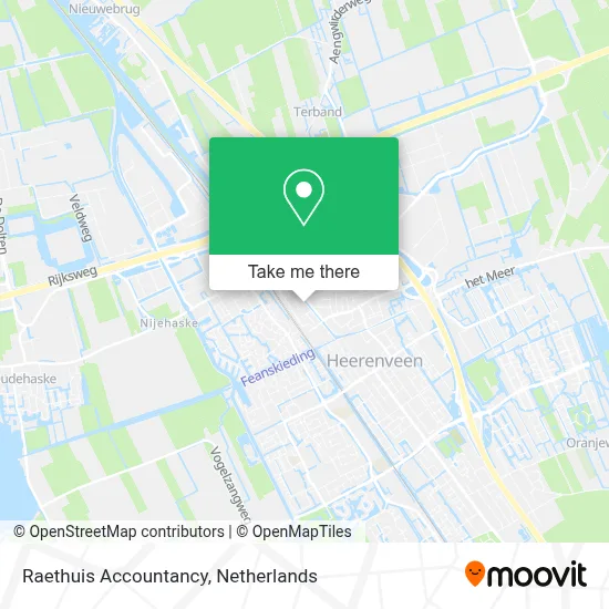 Raethuis Accountancy map