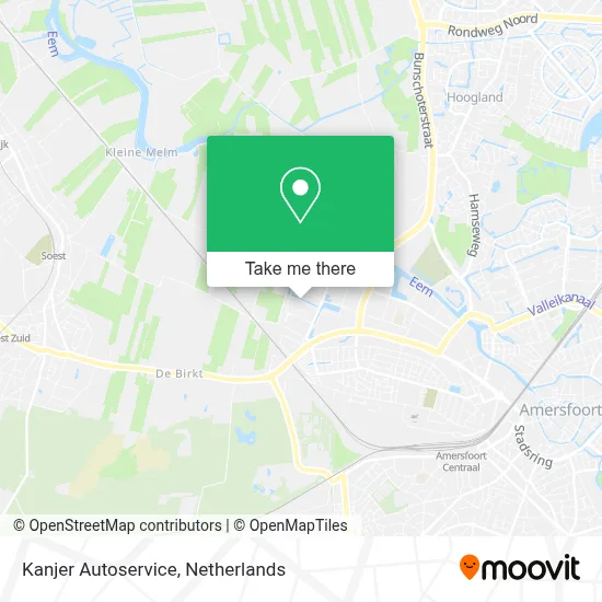 Kanjer Autoservice map