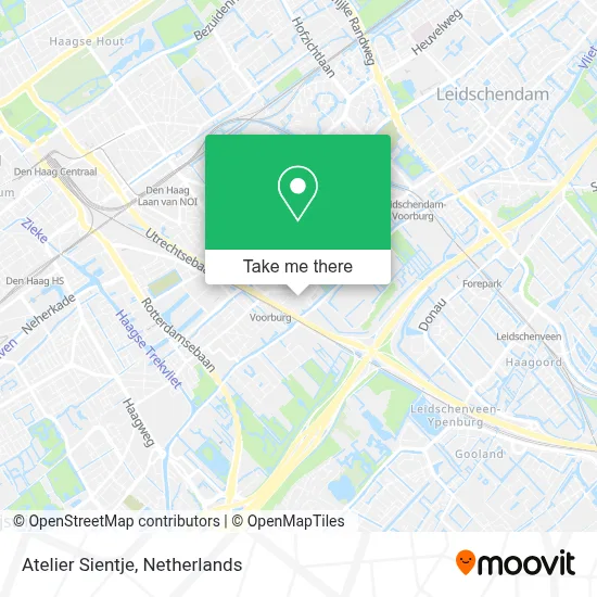 Atelier Sientje map