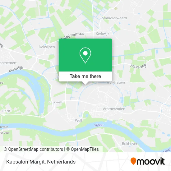 Kapsalon Margit map