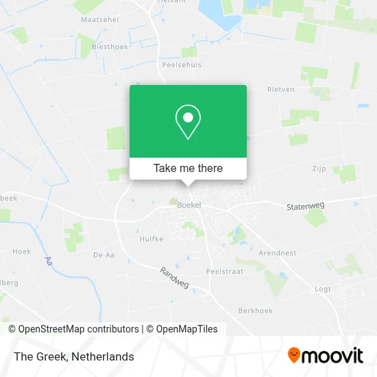 De Griek map