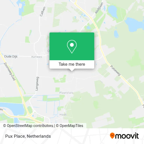 Pux Place map