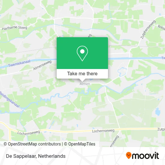 De Sappelaar map