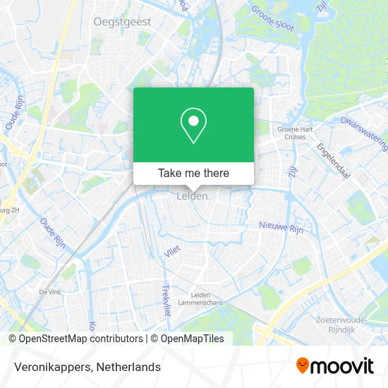 Veronikappers map