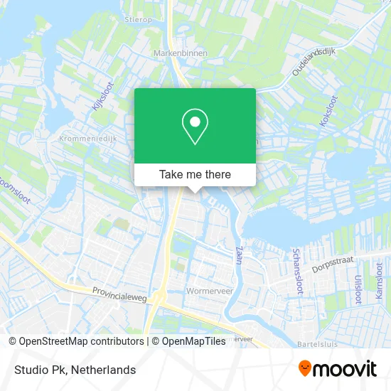 Studio Pk map