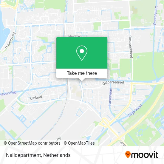 Naildepartment map
