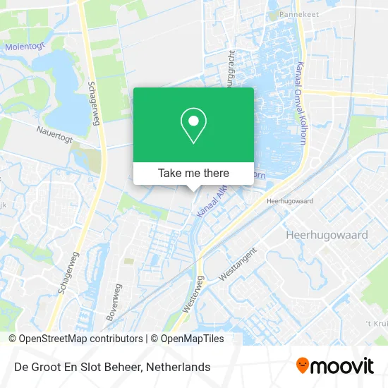 De Groot En Slot Beheer Karte