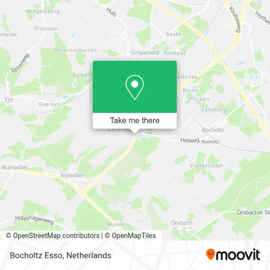 Bocholtz Esso map