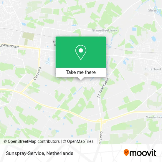 Sunspray-Service map