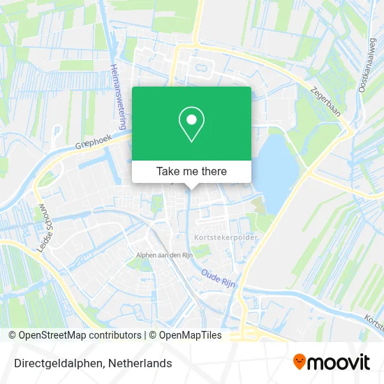 Directgeldalphen map