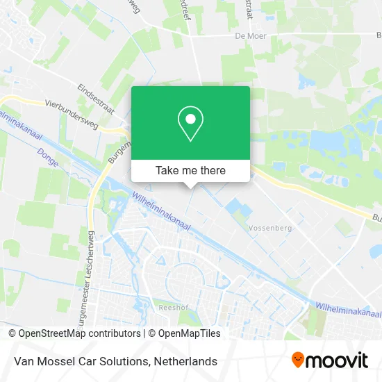 Van Mossel Car Solutions map