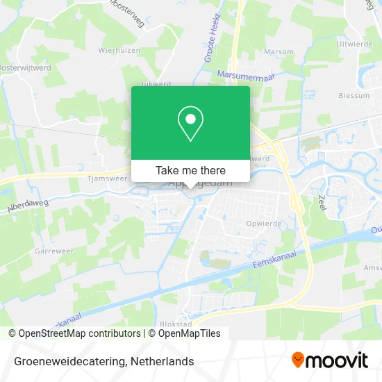 Groeneweidecatering map
