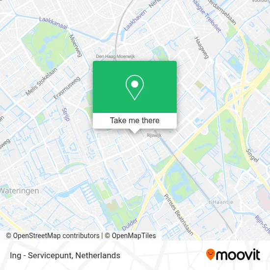 Ing - Servicepunt map